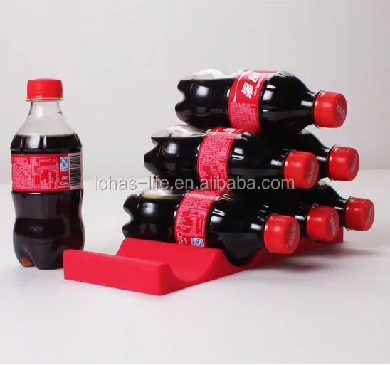 Novelty Silicone Refrigerator Wine Bottle Holder