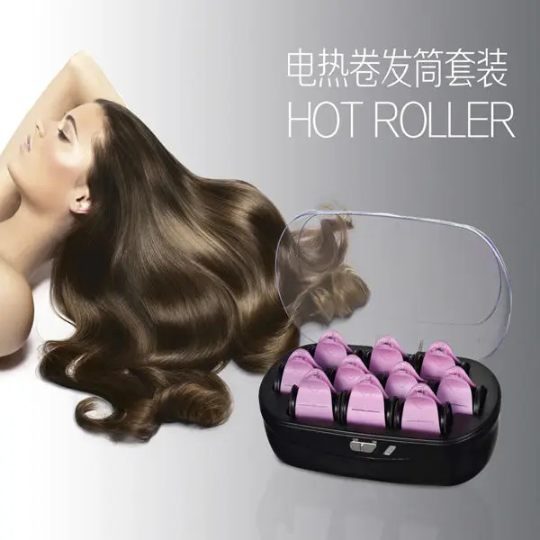Hot selling best quality women hair curlers rollers hot water curlers