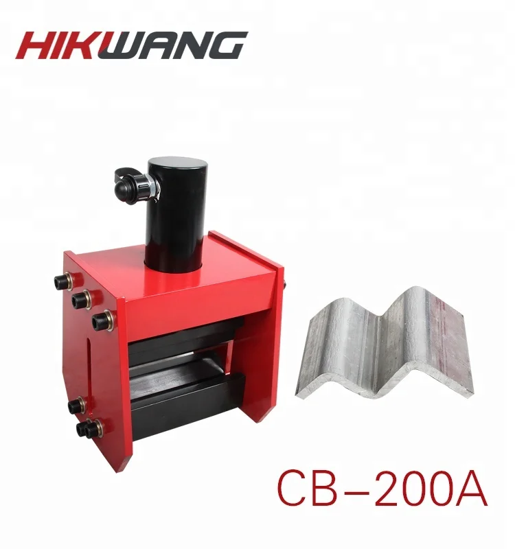 CB-200A cheap price  hydraulic busbar bending machine manual hydraulic bus bar bender