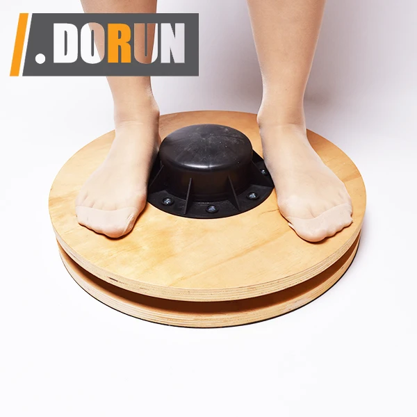 2 in 1 Funny Function Twister Wobble Training Black Round Balance Board with Figure Trimmer  for figure skating Training