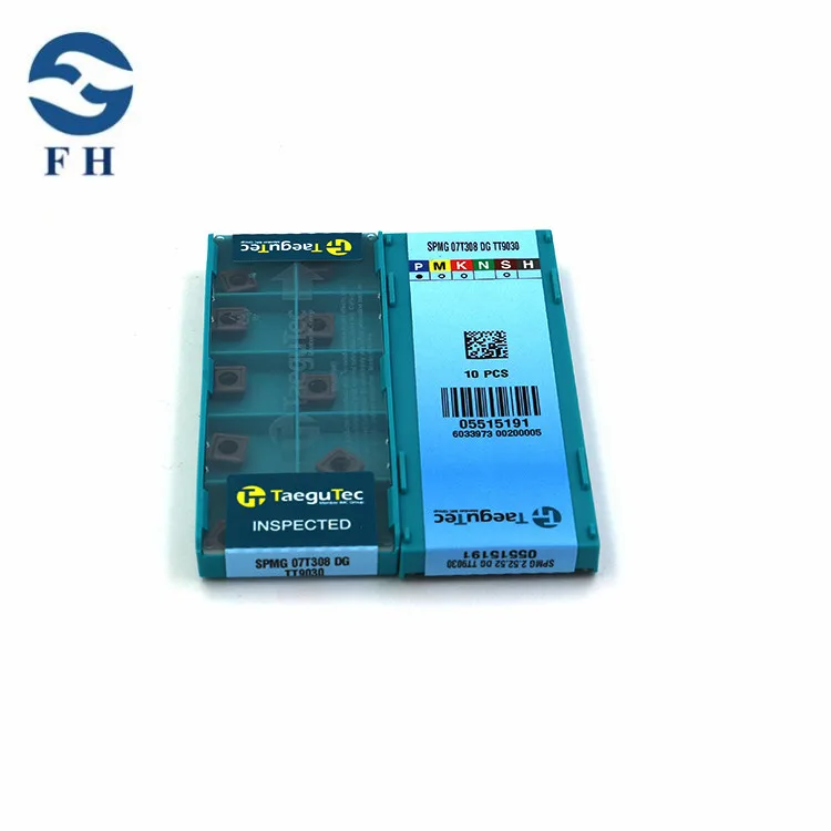 SPMG SOMT 07T308 DG TT9030 taegutec machinery cnc lathe tools  taegutec tools taegutec 3pkt SPMG SOMT