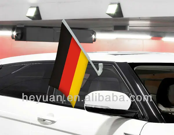 Custom Making Cheap Decorative Country Flags for Car Window