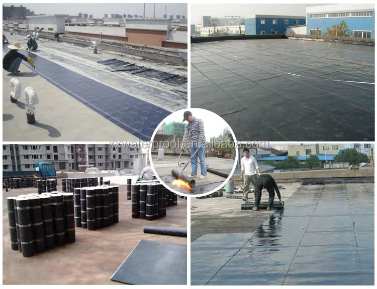 Asphalt tar paper roll cut bitumen felt manufacturers