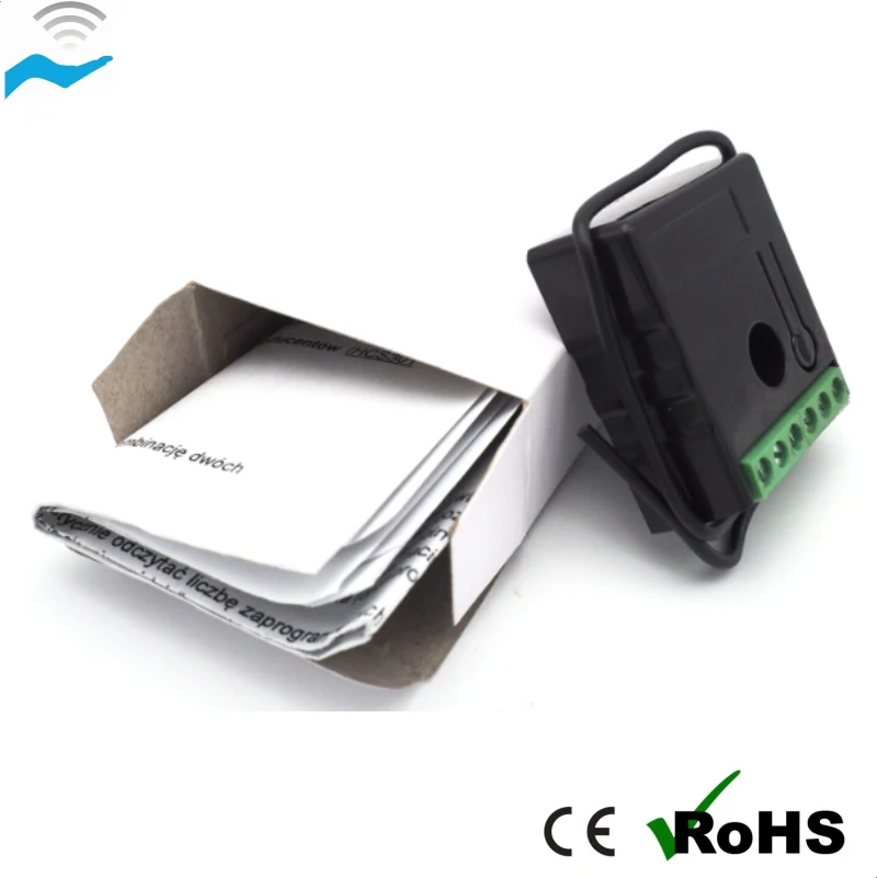 Switch Receiver with DC 12V 433Mhz 1 Relay RF Wireless Garage Doors