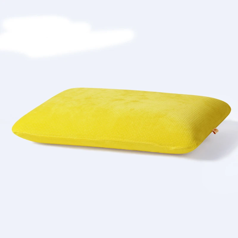 Contour Thin Memory Foam Pillow for Stomach Sleepers Tall Slim Flat Low Profile Design