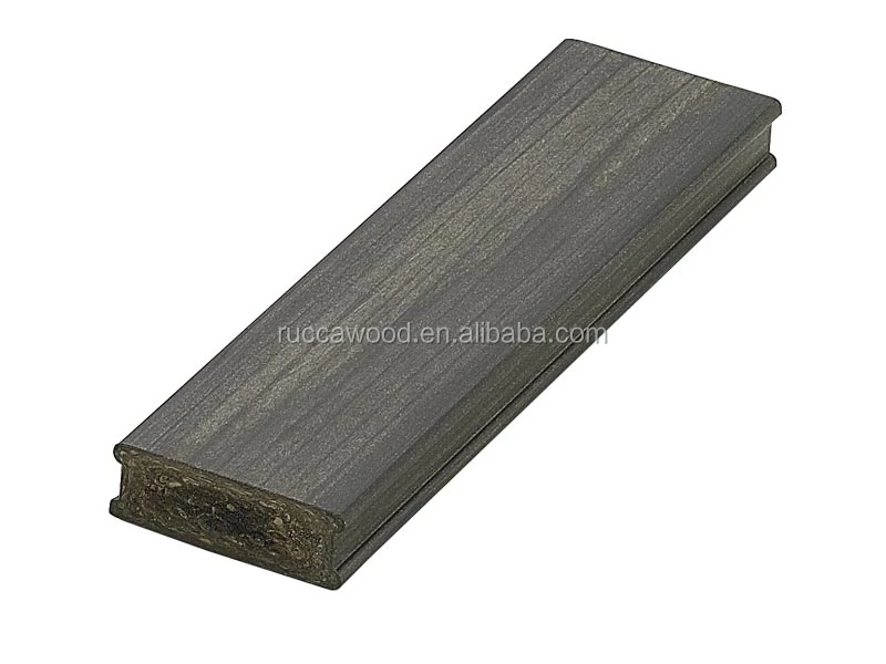 
WPC /Wood PVC Wooden Solid Batten for Decoration in China 51*16mm 