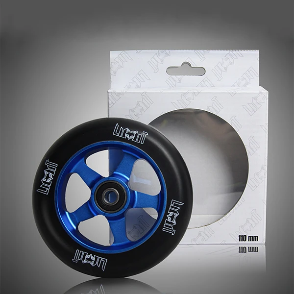 Stunt scooter 100mm wheels pro scooter Accessories 88A PU alloy wheel