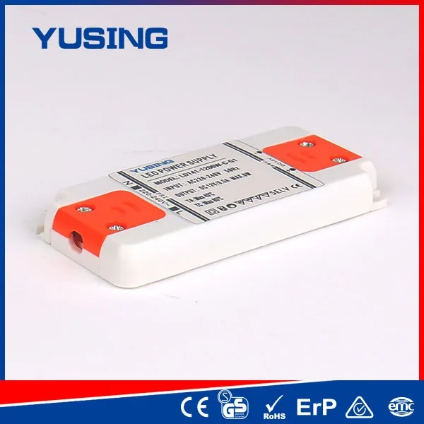Applied to Low Voltage LED Products PC Body IP20 12V 6W LED Driver