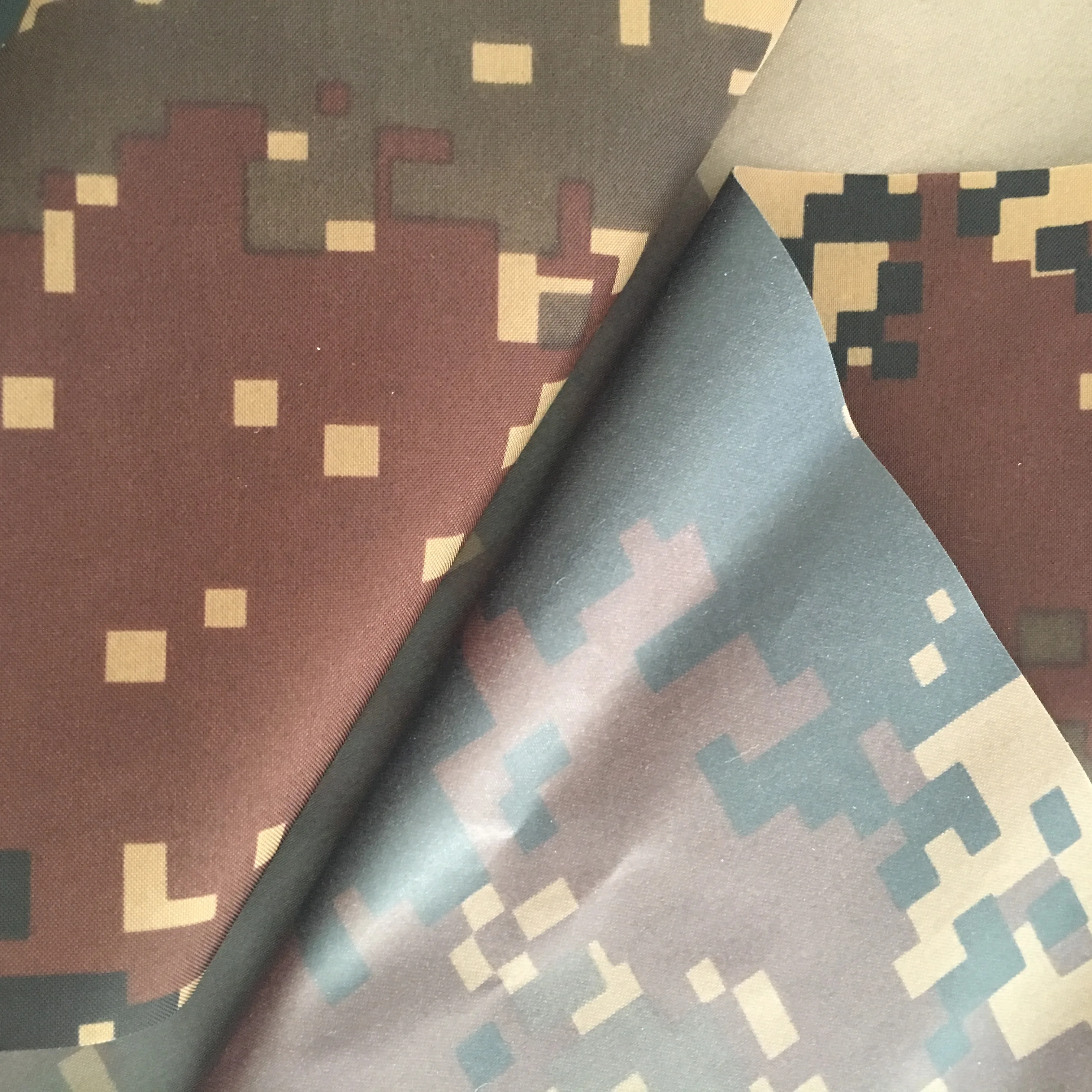 Polyester Printed and waterproof Camouflage Anti-uv 420d oxford polyester