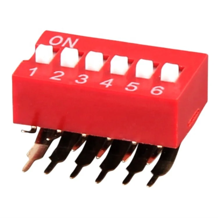
2.54mm DIP switch blue snap switch 1003 Slide Type 2 position 