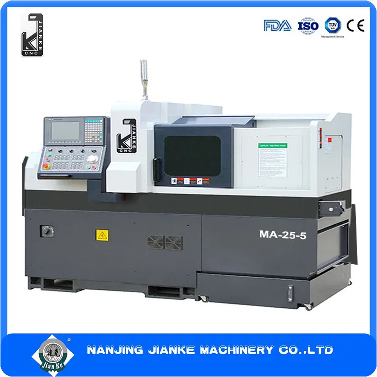 Мини обработки металла Cnc Sliding головка машины Токарный станок