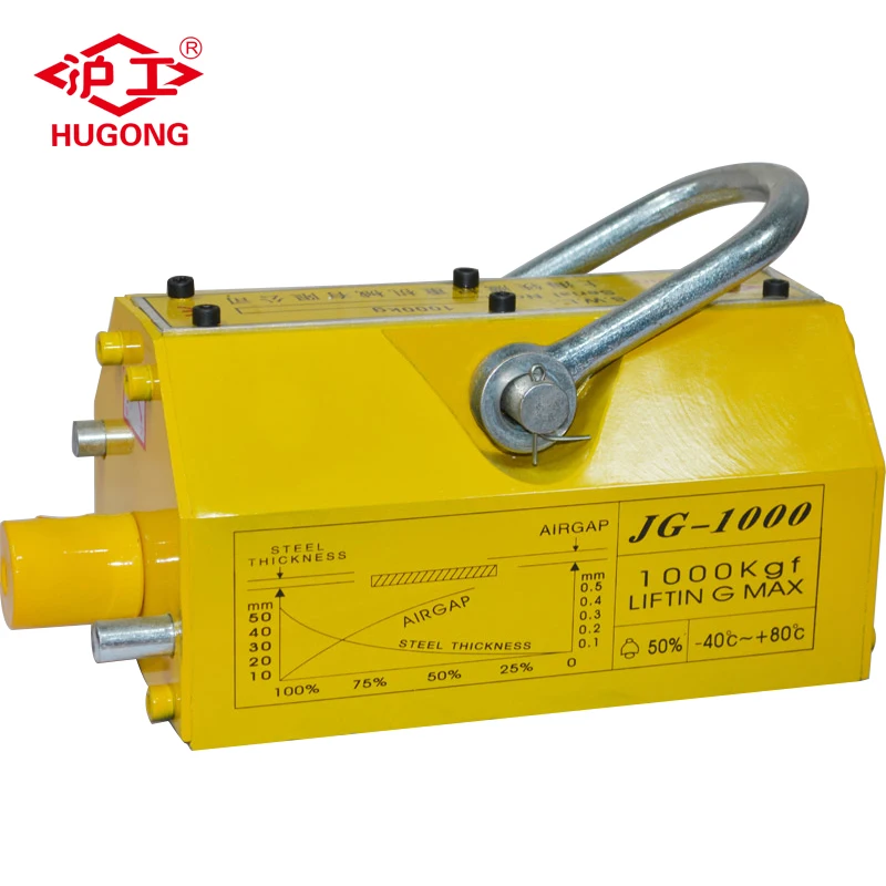 400kg-5000kg  lifting magnet permanent manual magnetic lifter