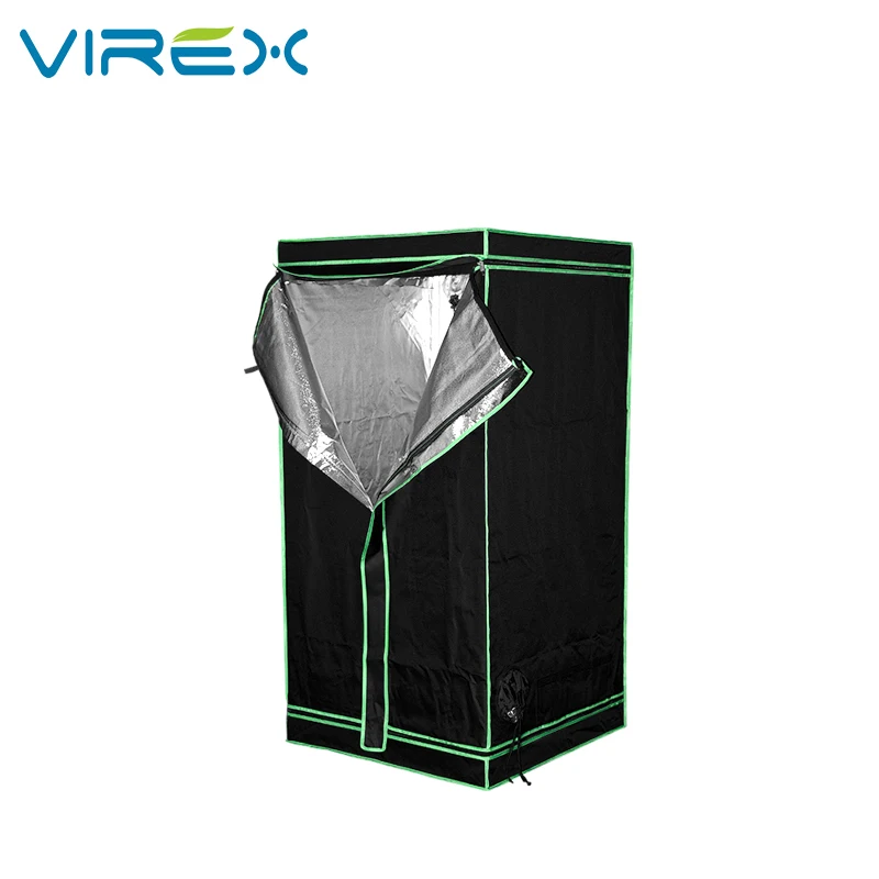 80*80*160 CM Hydroponic Highly Reflective Mylar Plant Grow Tent 600D Indoor Grow Tent