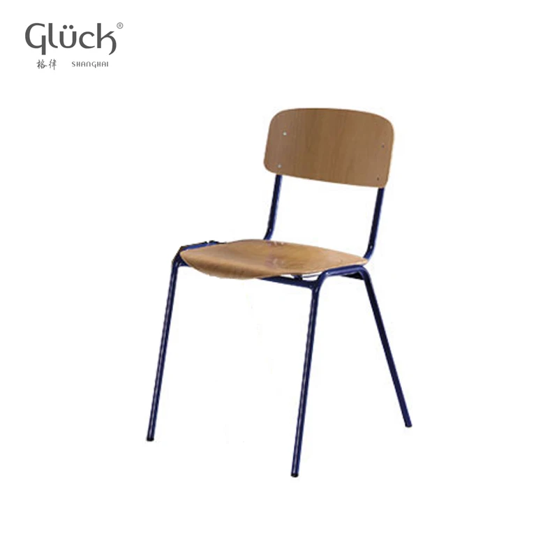 Wholesale Hot Sale Training School Chair Student Fast Food  Cafeteria Chair Dining Chair