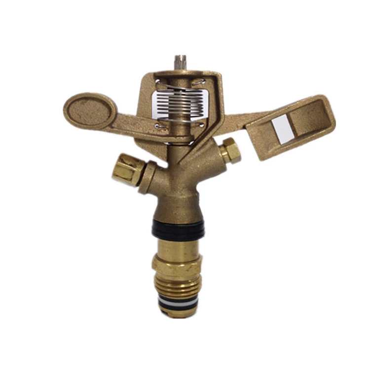 Agricultural Irrigation 1/2 Brass Impact Water Sprinkler Nozzle Head