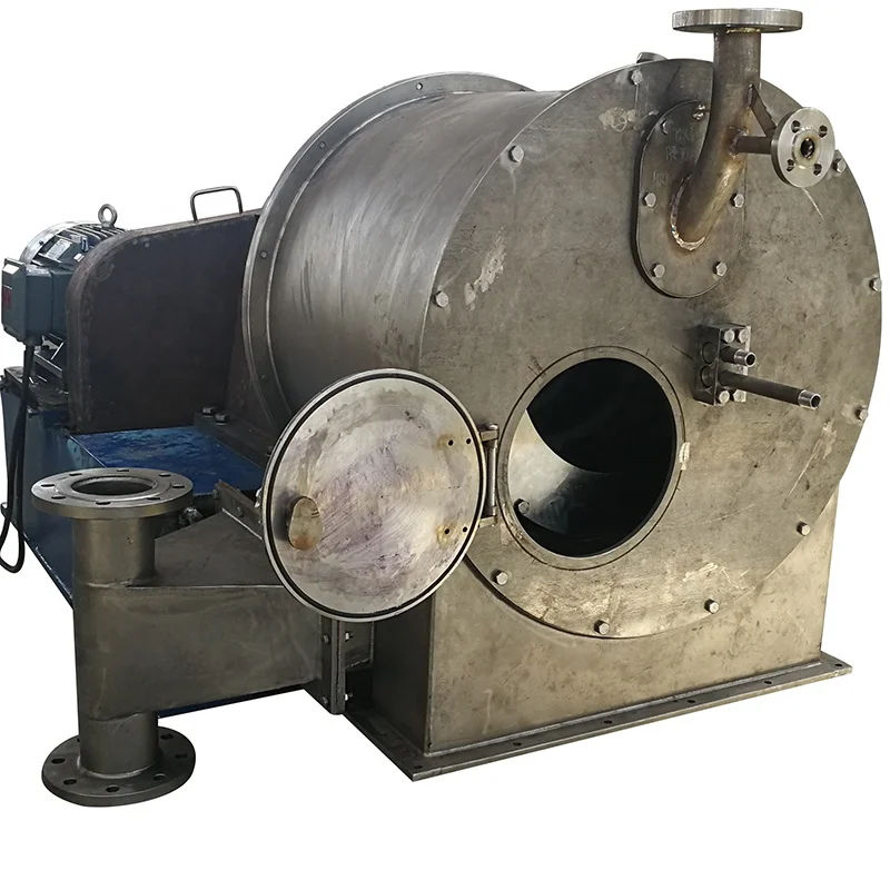 Food Grade Stainless Steel Edible Salt Centrifuge Double Stage Pushing Centrifuge