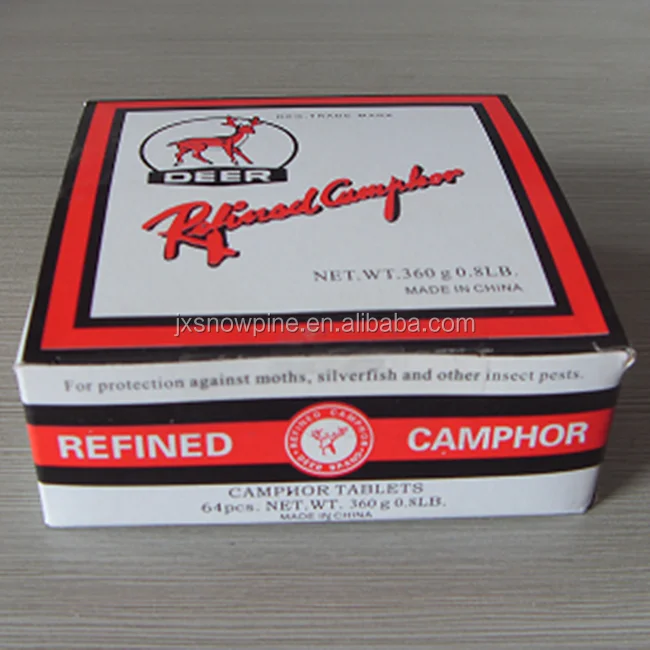 
1/4 oz refined famous deer brand Camphor (alcanfor) solid/tablets/ blocks/cubes 
