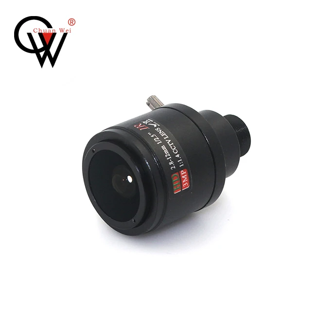 CW CCTV  2MP 1/ 2.5 F1.4  M12 mount varifocal 2.8-12mm lens for cctv security camera