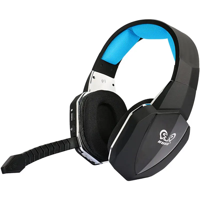 2.4Ghz patented fiber-optical  wireless game headset detachable mic headphone 7.1 surround sound for all game consoles