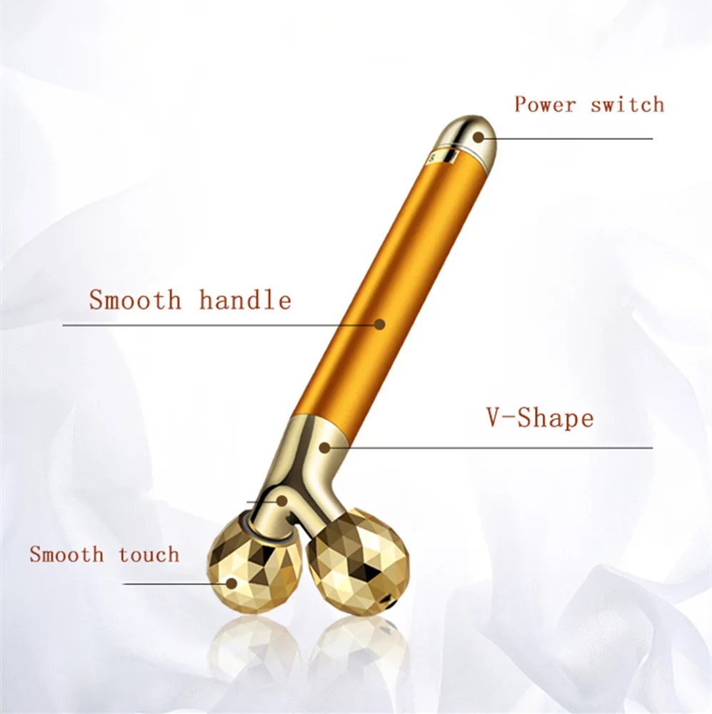 Wholesale Electric Anti-wrinkles beauty vibration Roller Face Massager