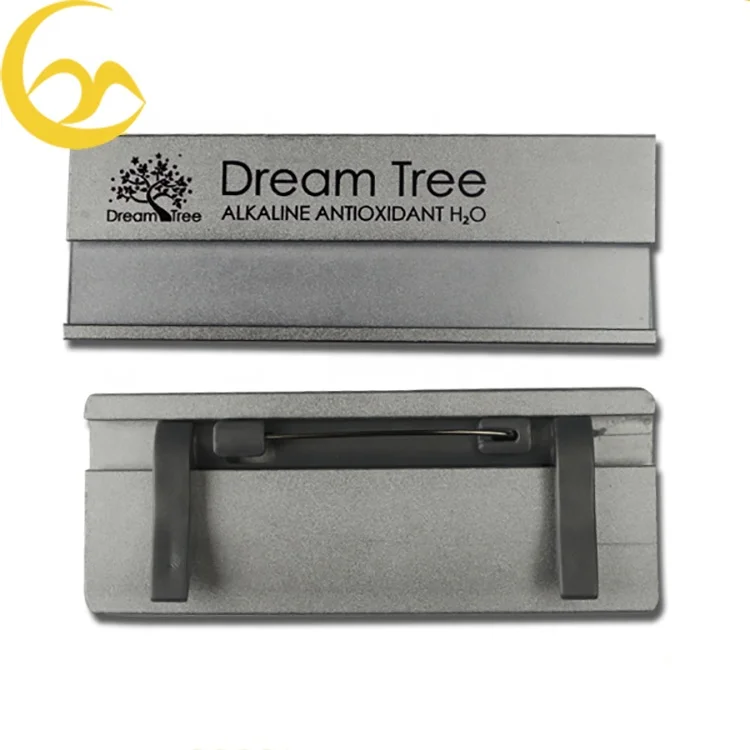 Custom digital printing plastic epoxy name badge for employee name