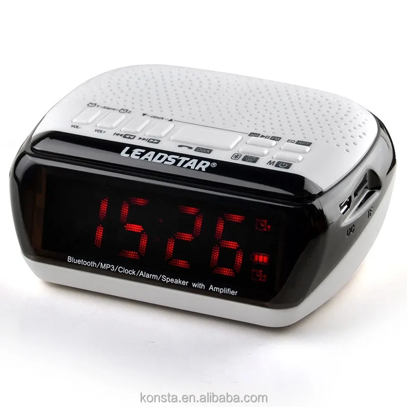 Digital phone remote control colorful funny digital alarm clock