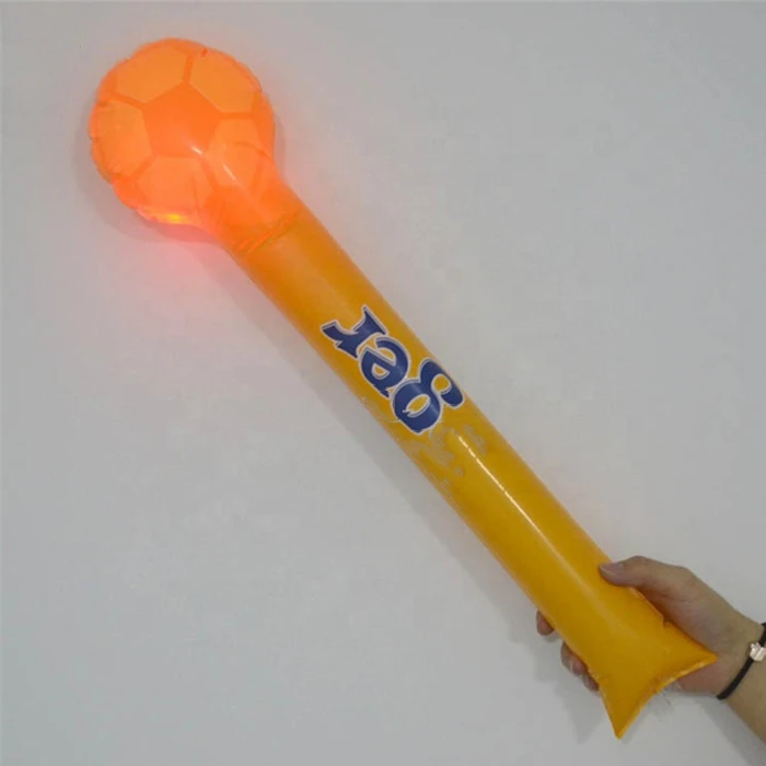 Wholesale Custom PET Led Inflatable Glow Sticks Clapper Bang Bang Stick