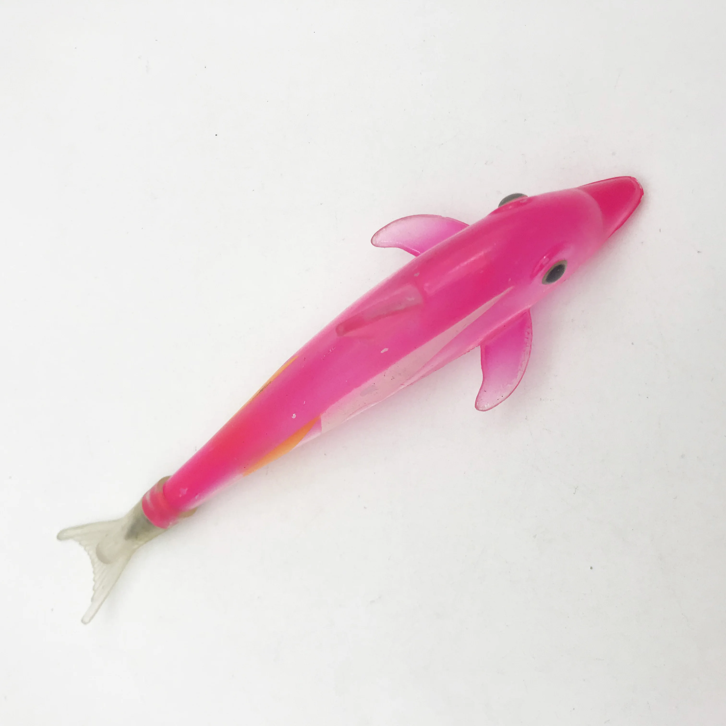 Novelty Yellow Plastic Fish Shape Business Logo Pen Souvenirs and Promotions Animal Theme Ballpoint Pen