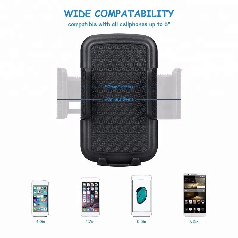 Starsky Car Cup Holder Phone Mount, Long Gooseneck Cell Phone Cup Holder with 360 Degree Rotatable Cradle