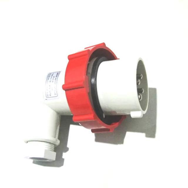 IMPA 792758 3+Earth Marine Right Angle Electrical Watertight Plug