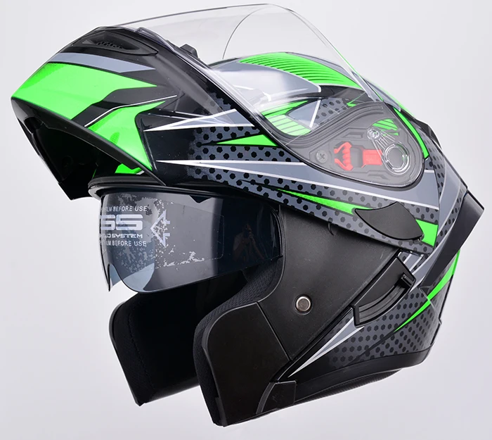 High quality  helmets factory NEW DESIGN flip up Modular casque moto motorcycle Helmet