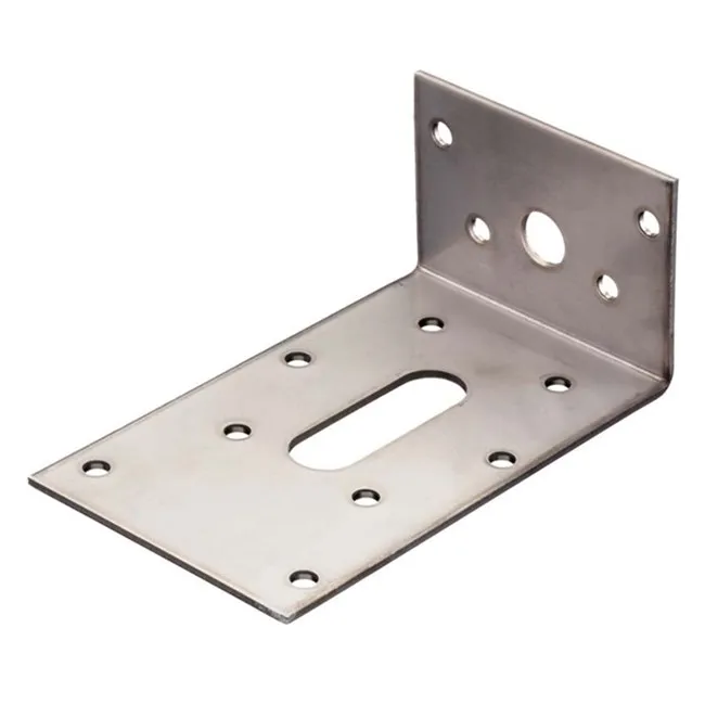 Customized Aluminum sheet metal Bracket L Shaped hardware accessories