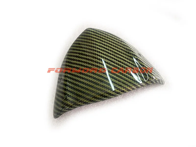 High glossy carbon fiber motorcycle parts kevlar carbon fibre hybrid 3k twill windshield windscreen for Kawasaki Z1000 2014