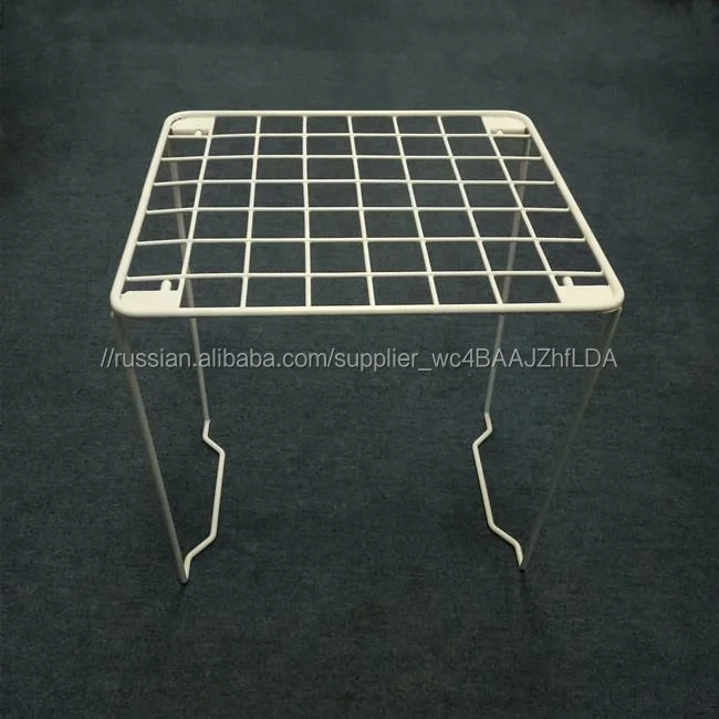 Металлическая проволока Stackable полке шкафчика