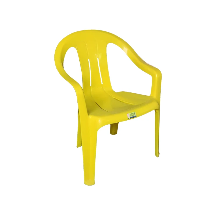 cheap modern plastic chair with arm and table