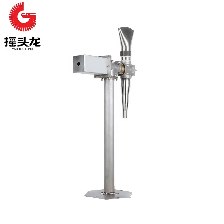 DMX512 Garden  Pond  Fountain Indoor Decorative Water Laminar Jet  Fountain  Stainless Steel  1Axis Nozzles With two Jets