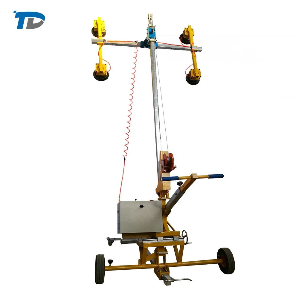 
Glass Suction Lifter Glass Overhead Crane Truck Lifting Equipment Convenient and Moveable Lifter for Install Window ang Glass 