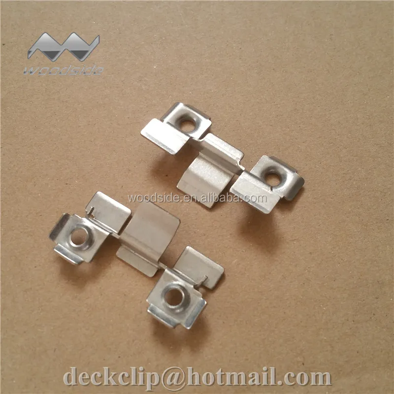 Wholesale price floor clip /wpc accessories/fastener with screws