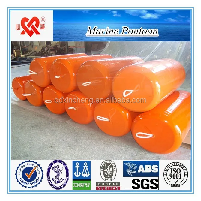 World widely used marine polyurethane foam filled fender floating mooring buoy