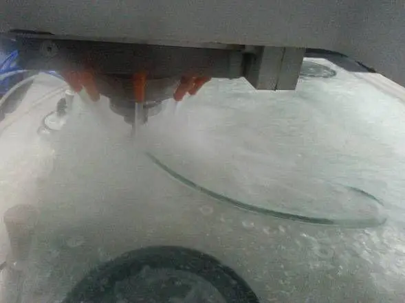 CNC working center for glass