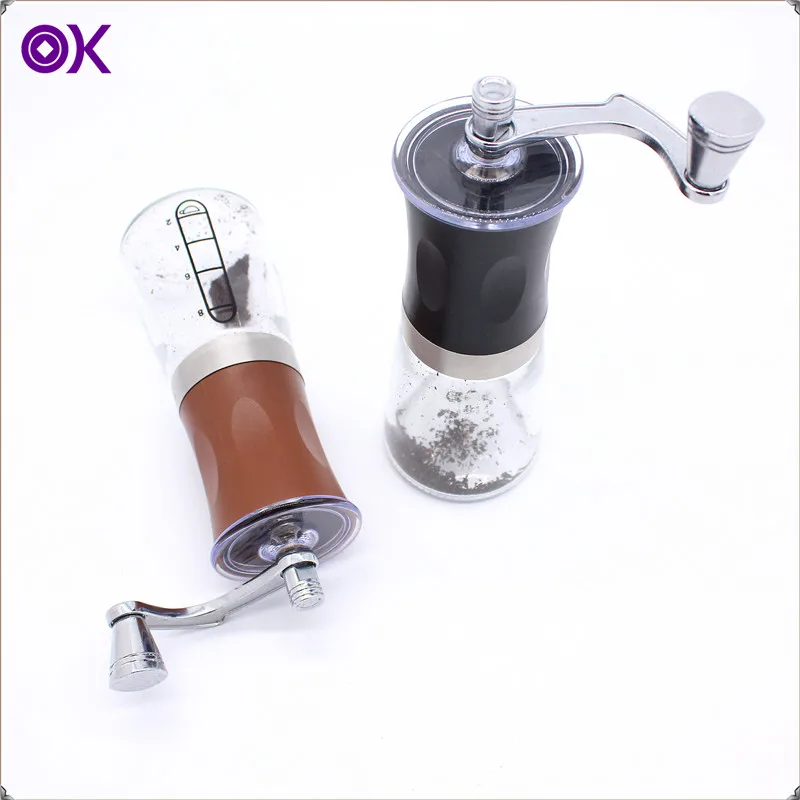 manual coffee grinder mill with ceramic burr
