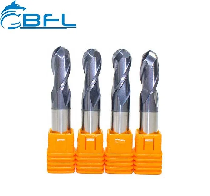 BFL Solid Carbide Ball Nose End Mill CNC Router Bits Ball Nose CNC Cutter
