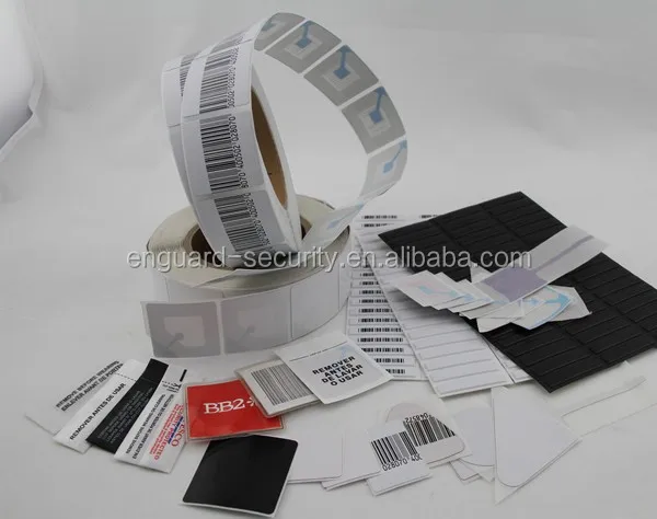 EAS системы РФ черные очки метки шпагатом для одежды