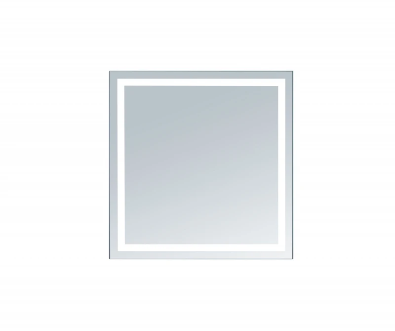 
america style affordable 4 sided led modern square wall mirror 2835K high quality wall mirror with led lighting 