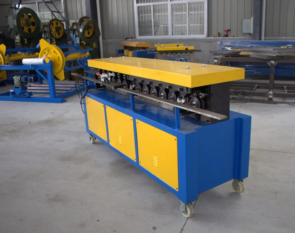 Hot factory direct sale low price TDC duct flange rolling machine HVAC air duct tdf flange forming machine