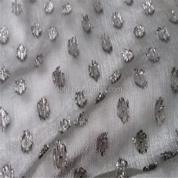 Оптовая продажа, простая шифоновая ткань из полиэстера 75D для женского платья/шарфа