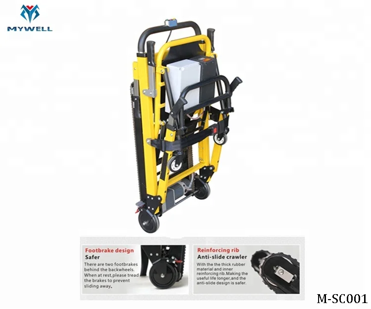 M-ESC001 Electric galileo wheelchair to climbing stairs chairs for the disabled