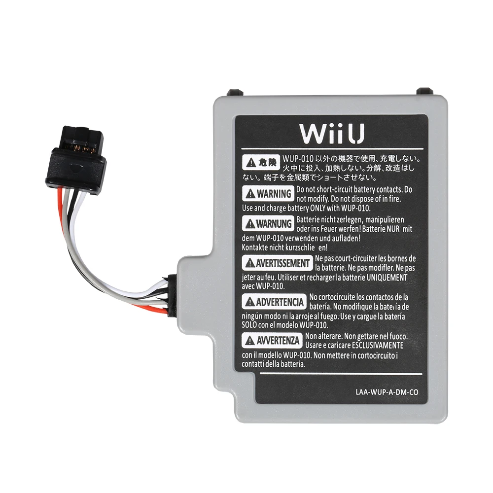 Factory Spot Wholesale WUP-012 3.7v 1500mah For NS Gamepad High Capacity For Wii U Controller Battery