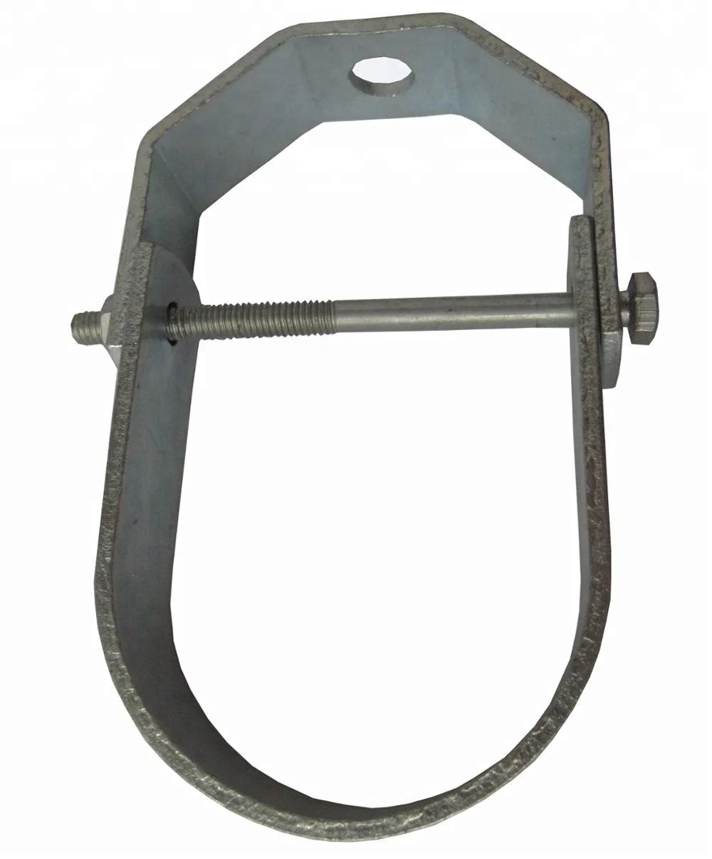 Galvanized steel clevis bolt pipe hanger