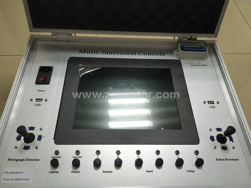 Kitchen grease exhaust hood air duct cleaning robot